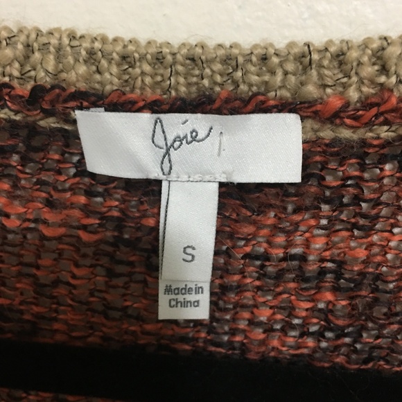 JOIE long button up front cardigan sweater S17 - Picture 2 of 7